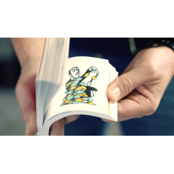 FLIP BOOK MAGICIAN (Gimmick and Online Instructions) by JOTA - Trick