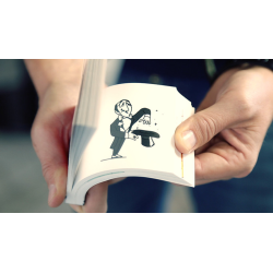 FLIP BOOK MAGICIAN (Gimmick and Online Instructions) by JOTA - Trick