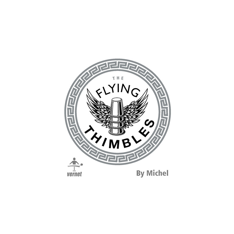 The Flying Thimbles (Gimmick and Online Instructions) by Vernet Magic - Trick