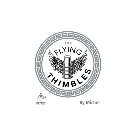 The Flying Thimbles (Gimmick and Online Instructions) by Vernet Magic - Trick