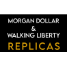 Follow the Silver Morgan Replica (Gimmicks and Online Instructions) by Tango - Trick