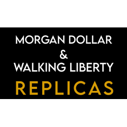 Follow the Silver Walking Liberty (Gimmicks and Online Instructions) by Tango - Trick