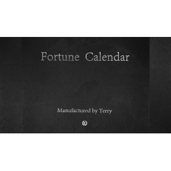 Fortune Calendar (Walnut) by TCC and Terry Chou