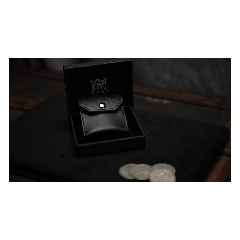 FPS Coin Wallet Black (Gimmicks and Online Instructions) by Magic Firm - Trick