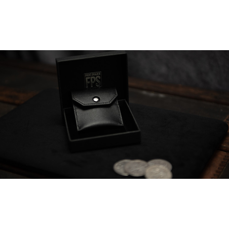 FPS Coin Wallet Black (Gimmicks and Online Instructions) by Magic Firm - Trick