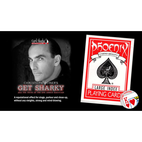 Get Sharky Large Index (Red) by Christoph Borer