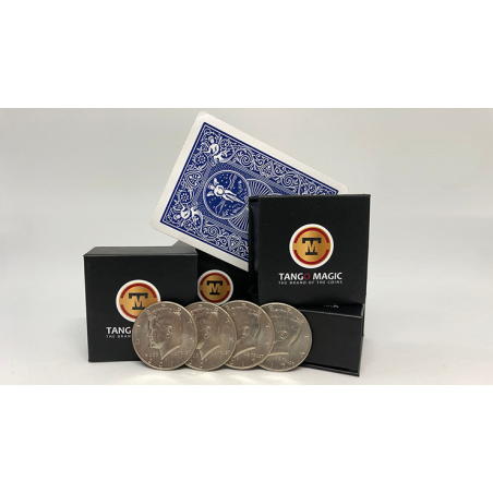 Autho 4 Half Dollar (D0178) (Gimmicks and Online Instructions) by Tango - Trick