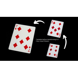 Tumi Magic presents Glitch Card (Red) by Tumi Magic - Trick