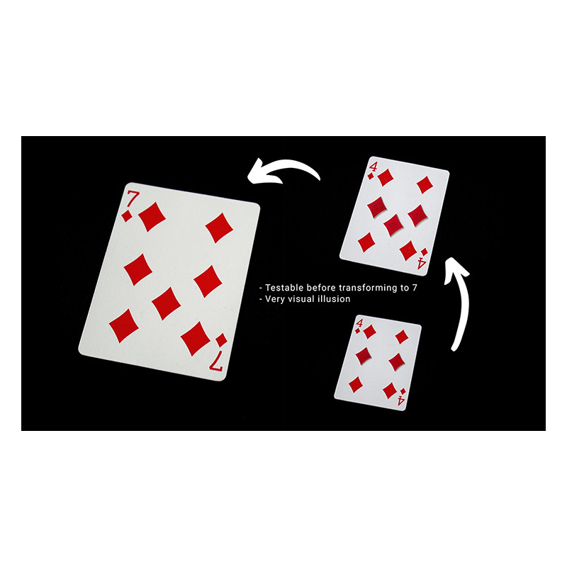 Tumi Magic presents Glitch Card (Red) by Tumi Magic - Trick