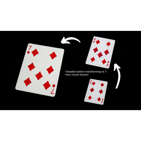 Tumi Magic presents Glitch Card (Red) by Tumi Magic - Trick