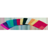 Silks 12 inch 12 Pack (Assorted) Magic by Gosh - Trick