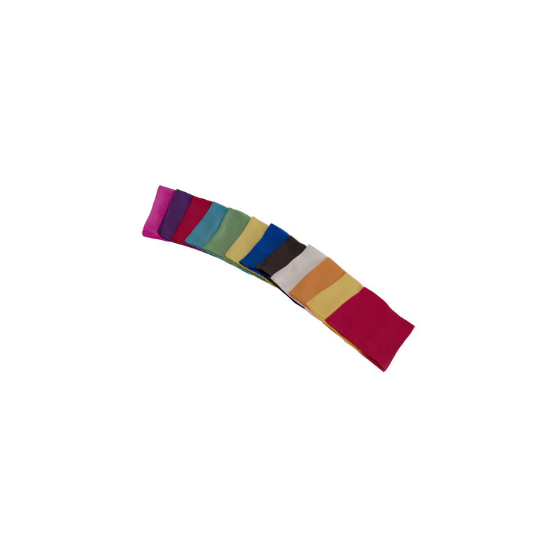 Silks 18 inch 12 Pack (Assorted) Magic by Gosh - Trick