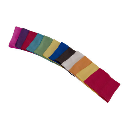 Silks 18 inch 12 Pack (Assorted) Magic by Gosh - Trick