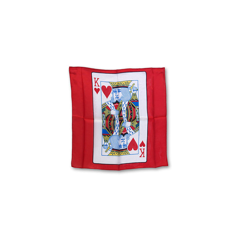 Silk 18 inch King of Hearts Card from Magic by Gosh - Trick