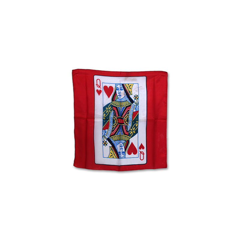 Silk 18 inch Queen of Heart Card from Magic by Gosh - Trick