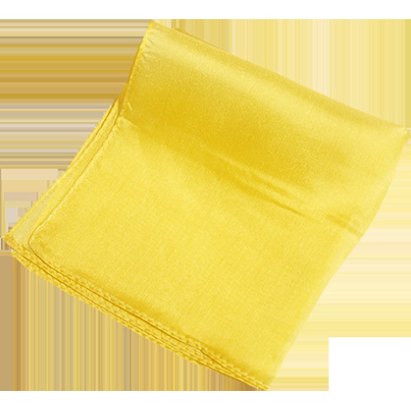 Silk 6 inch (Yellow) Magic By Gosh - Trick