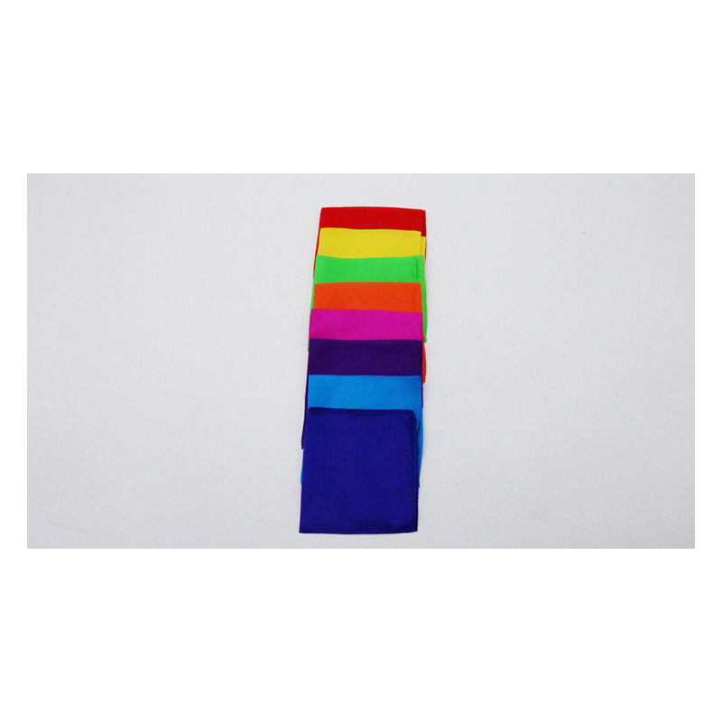 Silks 9 inch high-quality 12-Pack (Assorted) by Magic by Gosh