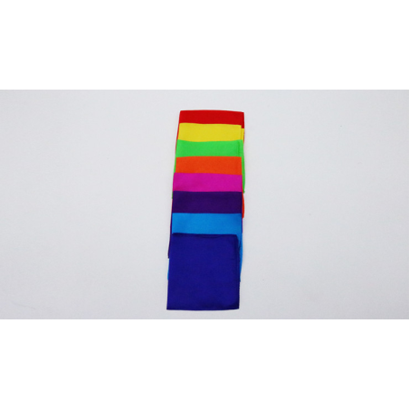 Silks 9 inch high-quality 12-Pack (Assorted) by Magic by Gosh