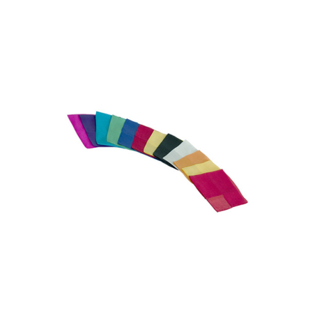 Silks 9 inch 12 Pack (Assorted) Magic by Gosh - Trick