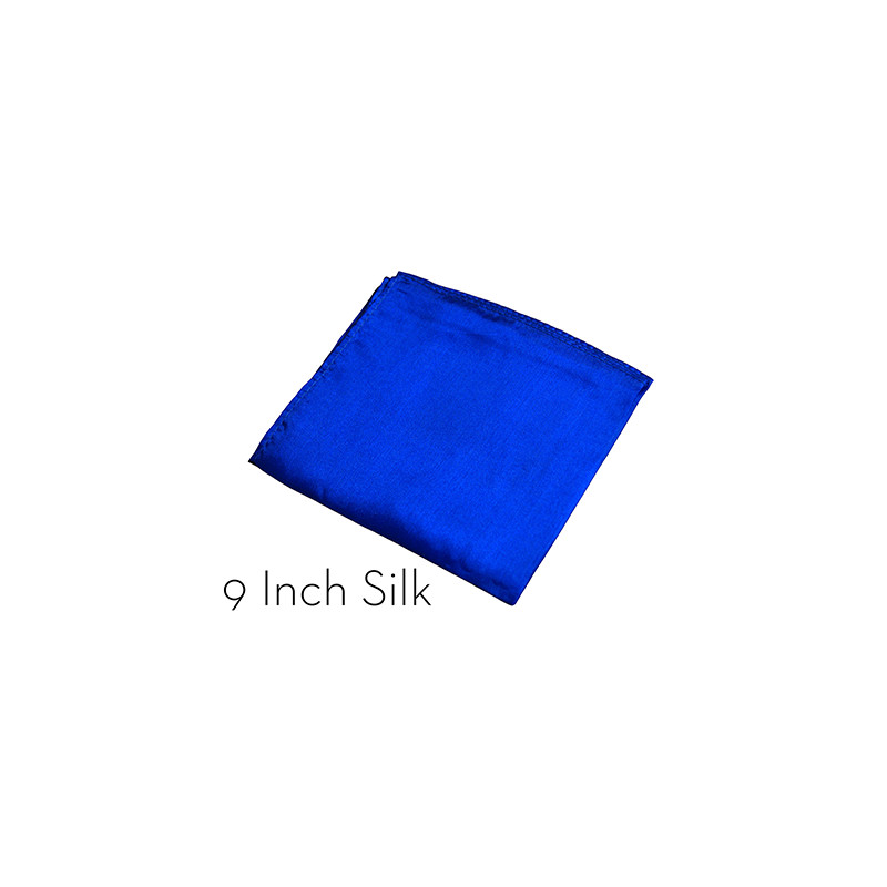 Silk 9 inch (Blue) Magic by Gosh - Trick