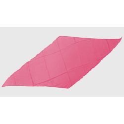 Diamond Cut Silk 18 inch (Pink) by Magic By Gosh - Trick