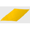 Diamond Cut Silk 18 inch (Yellow) by Magic by Gosh-Trick
