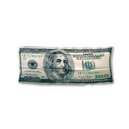 $100 bill Silk 36 inch by Magic by Gosh - Trick