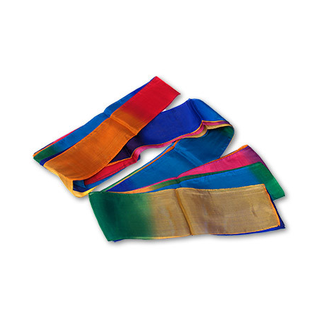 Multicolor Silk Streamer 4 inch by 30 feet from Magic by Gosh - Trick