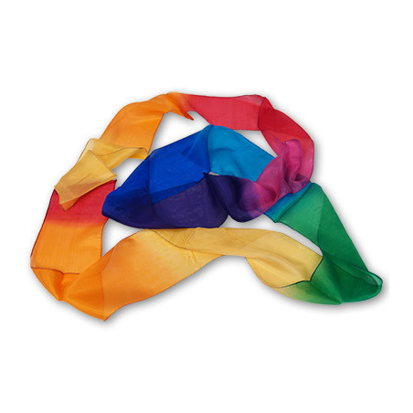 Multicolor Silk Streamer 4 inch by 9 feet from Magic by Gosh - Trick