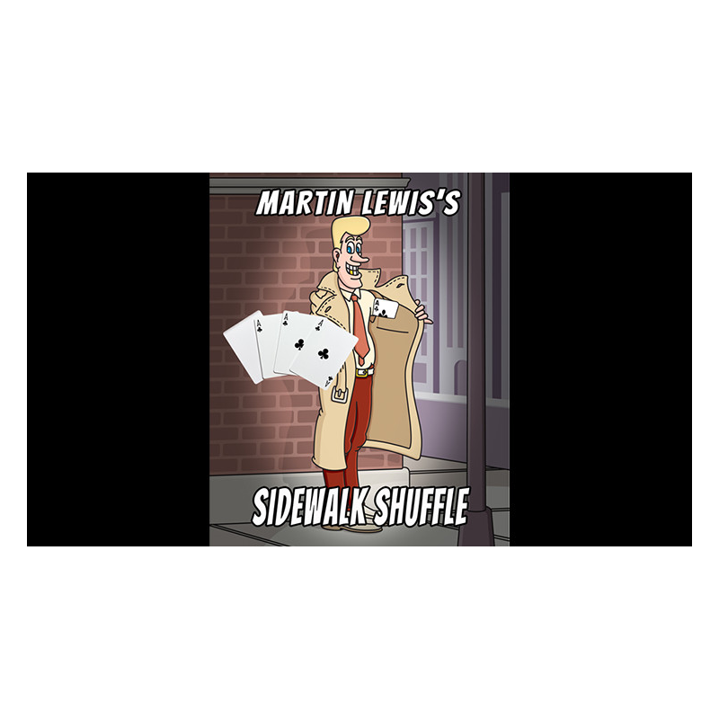 Sidewalk Shuffle POKER SIZE by Martin Lewis - Trick