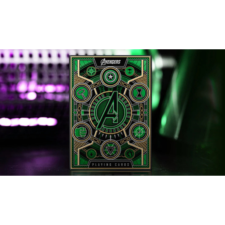 Avengers: Green Edition Playing Cards by theory11