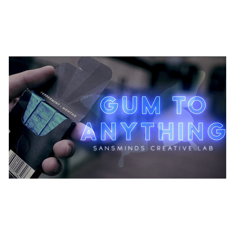 Gum to Anything (Gimmicks and Online Instructions) by Sansminds Magic