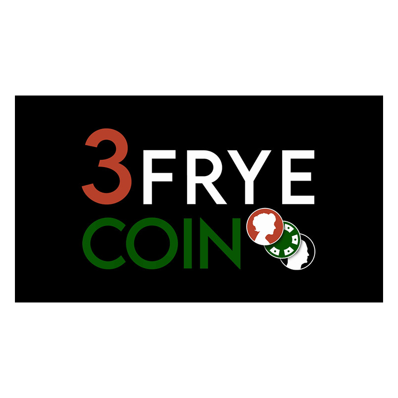 3 Frye Coin (Gimmick and Online Instructions) by Charlie Frye and Tango Magic - Trick