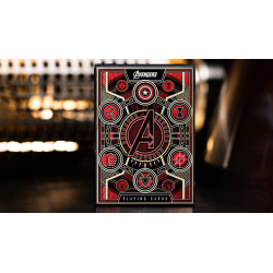 Avengers: Red Edition Playing Cards by theory11