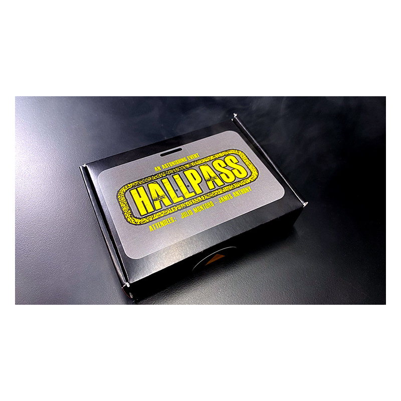 HALLPASS (Gimmicks and Online Instructions) by Julio Montoro - Trick