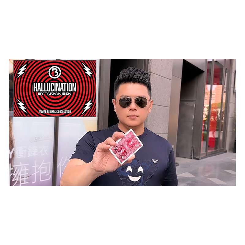 HALLUCINATION (Gimmicks and Online Instructions) by Taiwan Ben - Trick