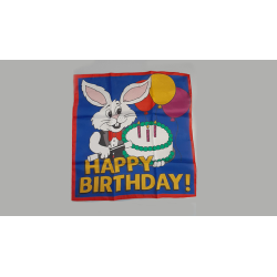 Happy Birthday Silk (18 in) by Ginn and Goshman