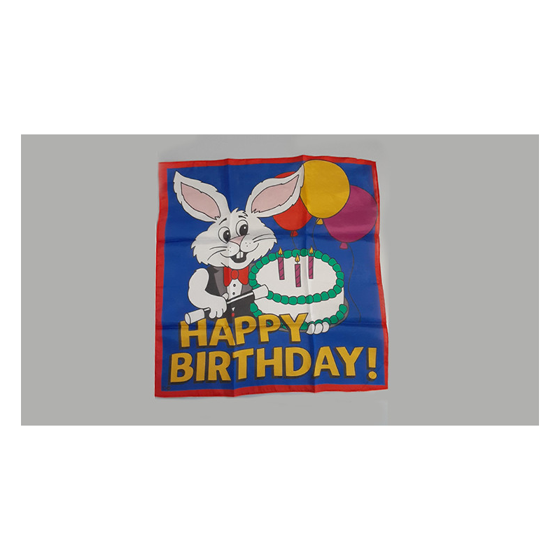 Happy Birthday Silk (18 in) by Ginn and Goshman