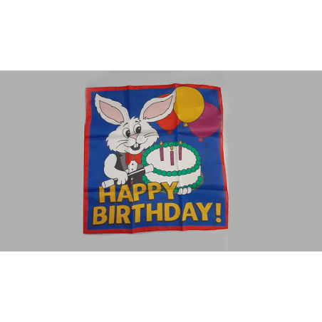 Happy Birthday Silk (18 in) by Ginn and Goshman