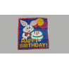 Happy Birthday Silk (18 in) by Ginn and Goshman