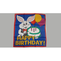 Happy Birthday Silk (36 in) by Ginn and Goshman