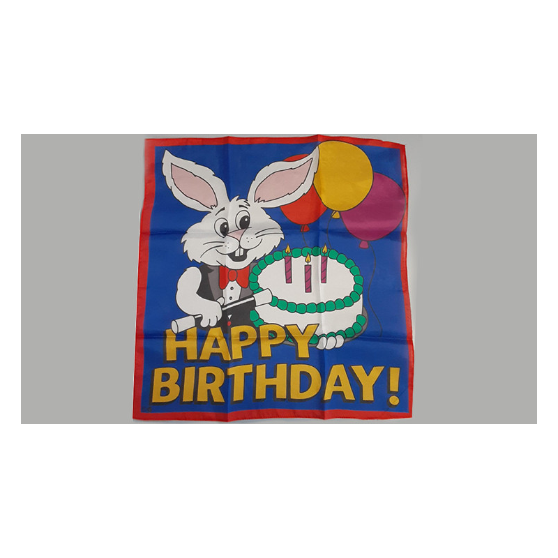 Happy Birthday Silk (36 in) by Ginn and Goshman