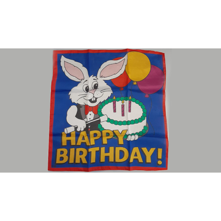 Happy Birthday Silk (36 in) by Ginn and Goshman
