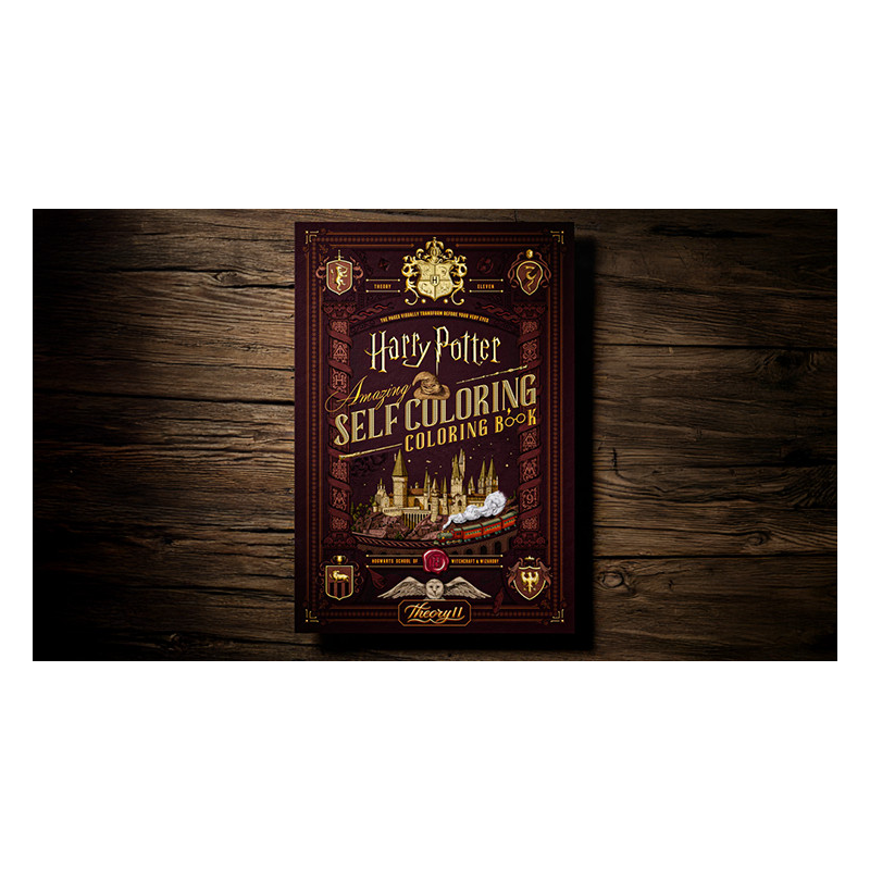 Harry Potter Self-Coloring Book by theory11