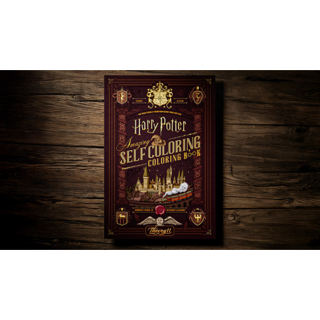 Harry Potter Self-Coloring Book by theory11