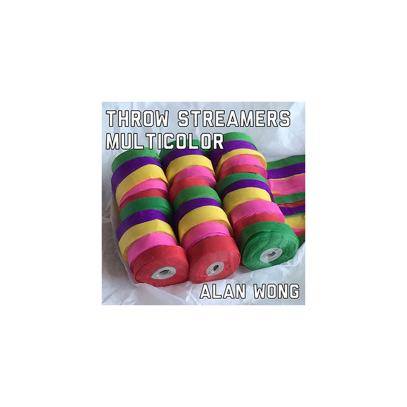 Throw Streamers Multi (30 Head / 10 pk.) by Alan Wong - Trick