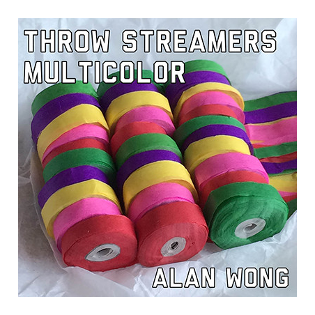 Throw Streamers Multi (30 Head / 10 pk.) by Alan Wong - Trick