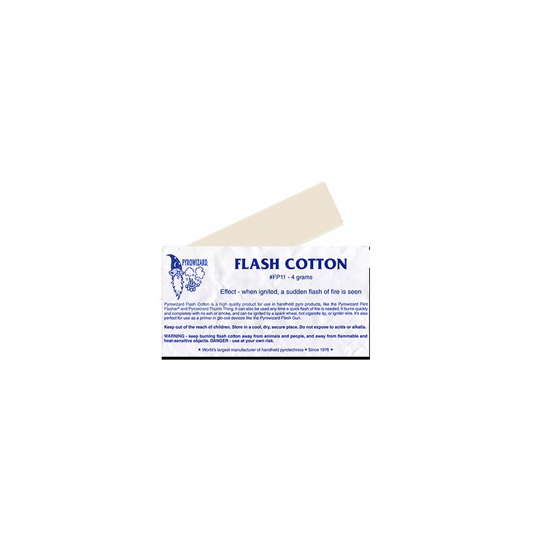 Theatre Effects Pyrowizard™ Flash Cotton - 4 grams