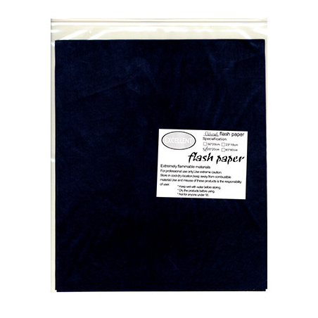 Flash Paper five pack(25x20cm) Black - Trick
