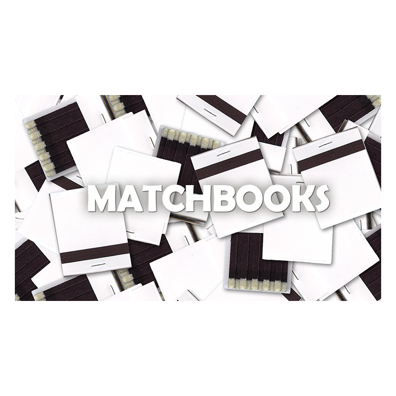 White matchbooks (Box of 50)
